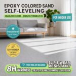 Solvent-free coatings Epoxy Colored-Sand Self-Leveling Flooring