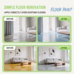 Solvent-free coatings Epoxy Colored-Sand Self-Leveling Flooring