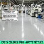 Solvent-free coatings Epoxy Colored-Sand Self-Leveling Flooring